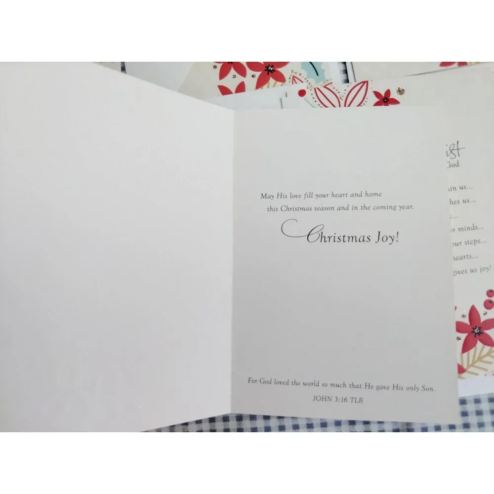 Lot of 8 Dayspring Christmas Cards